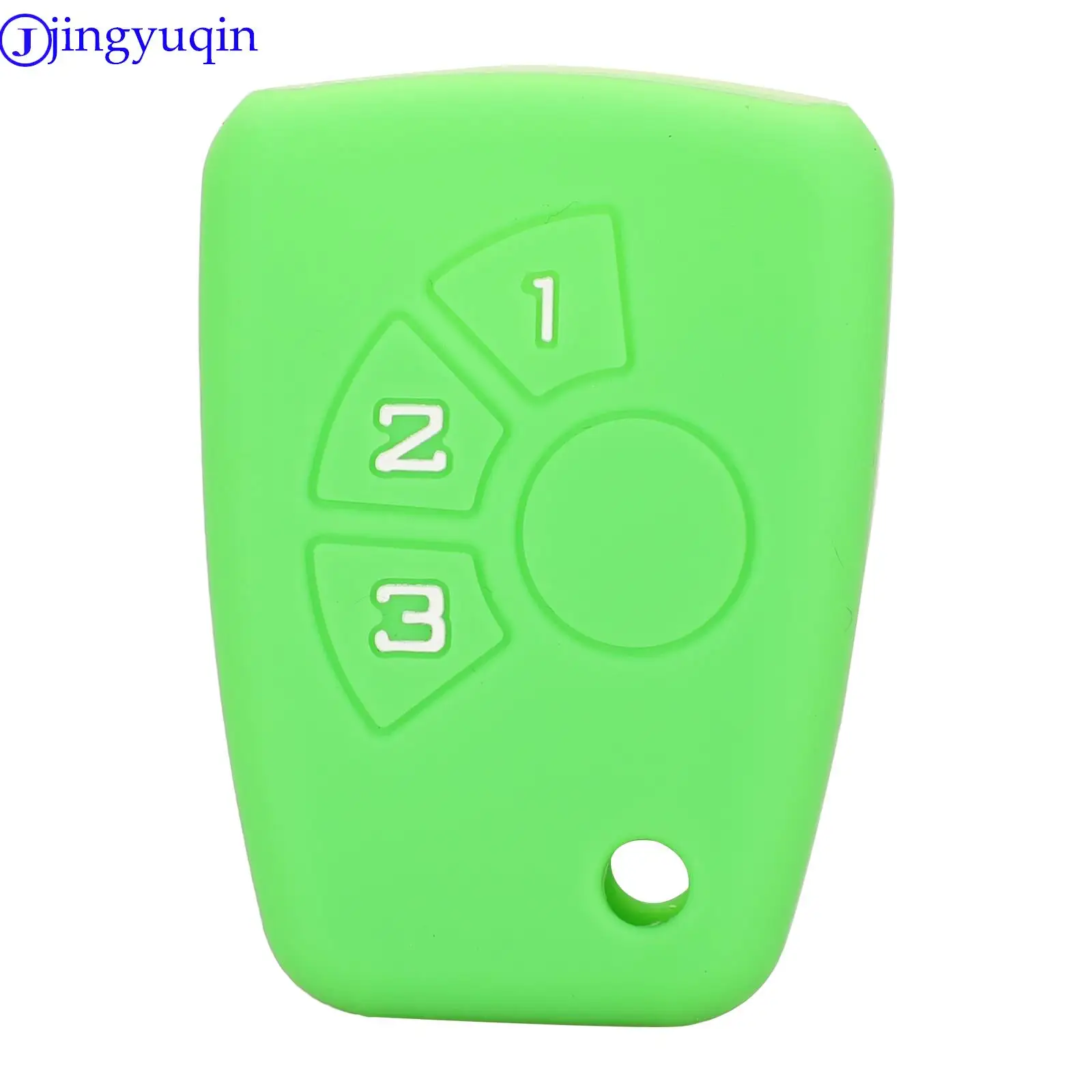 Jingyuqin Styling Remote Car Key Fob Silicone Case Cover Protector For Chevrolet Cruze Spark Onix Silverado Volt Aveo Sonic 4BTN