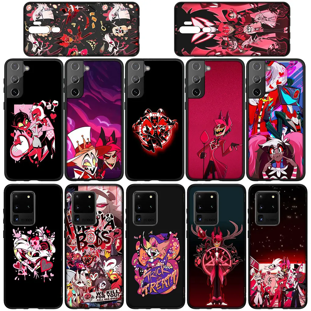 H-Hazbins hotel Charile Angel Dust custodia per telefono per Xiaomi Redmi Note 9 8 11 Pro 4G 5G 9S 11S 9A 9C NFC 9T 8A custodia morbida