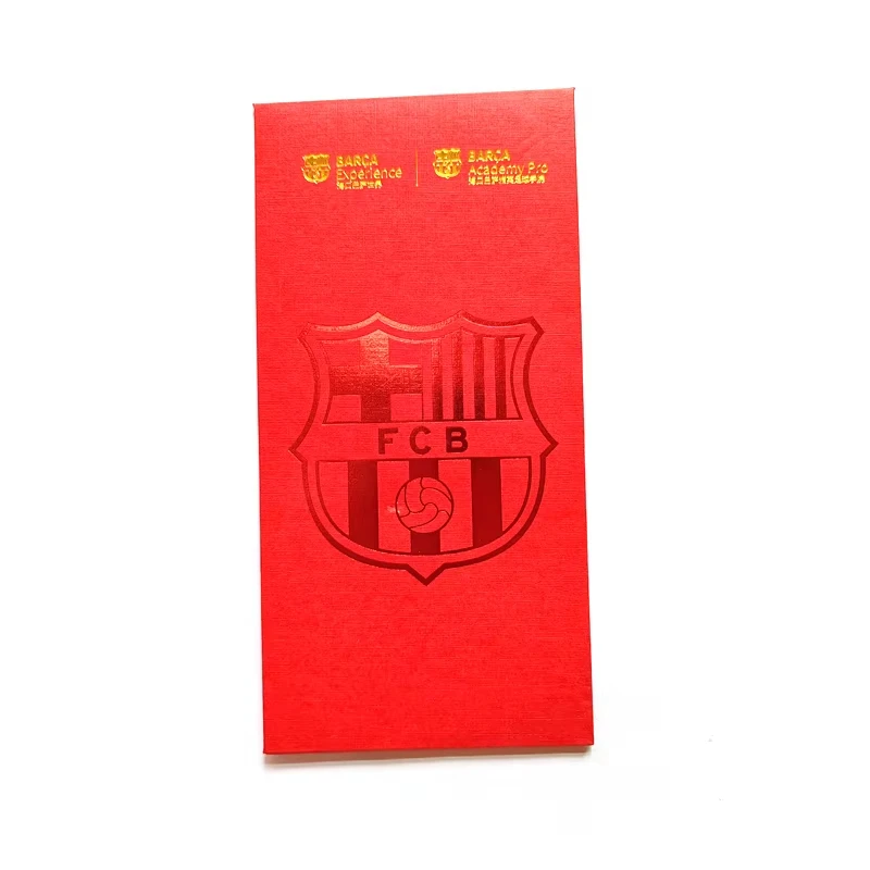 new design high quality fancy paper red pocket envelope