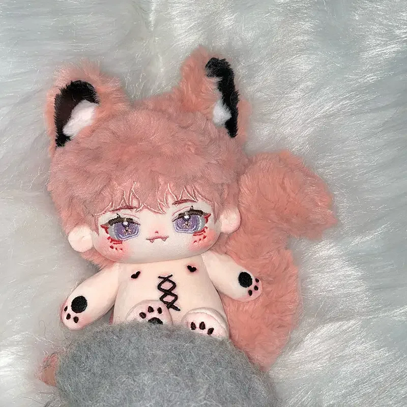 Cotton Doll 20cm Beast Ear Big Tail Naked Baby No Attribute