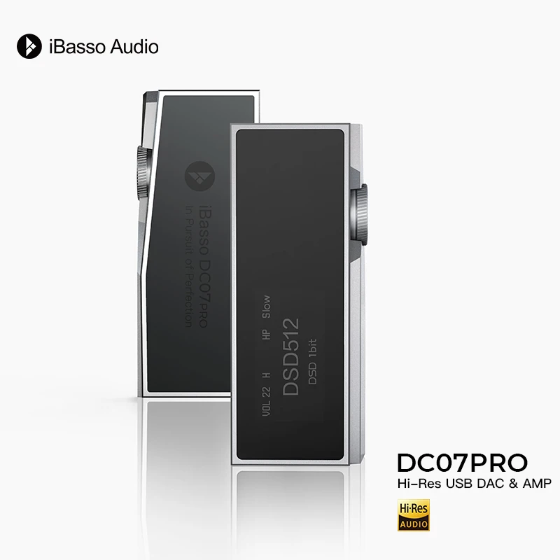 

Усилитель iBasso DC07Pro, портативный декодер ЦАП, 4,4 мм, усилитель для наушников для iPhone и мобильных устройств, набор микросхем CS43131, USB
