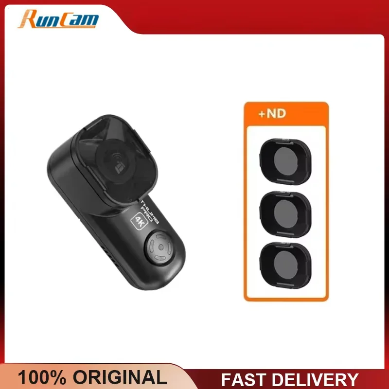 RunCam Thumb Pro 4K V2 New Version Bigger FOV HD Camera 16g Built-in Gyro Filter Wide Angle FPV Racing Drone Quadcopter
