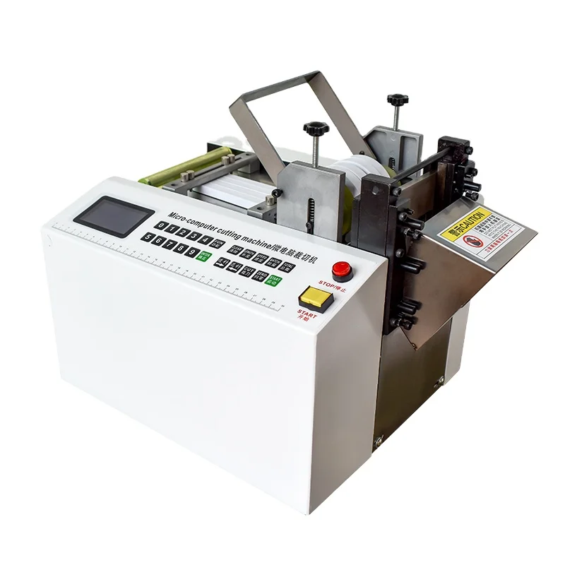 Automatic Computer Tube Cutting Machine Heat Shrink PU Silicone Teflon PVC Pipe Cutting Equipment For Industrial Processing Use