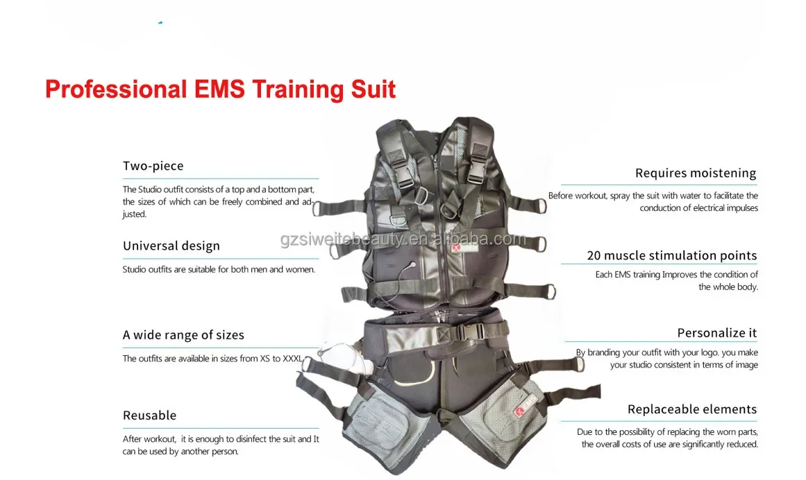 Hot Sell Ems Training Device Improve Physical Fitness