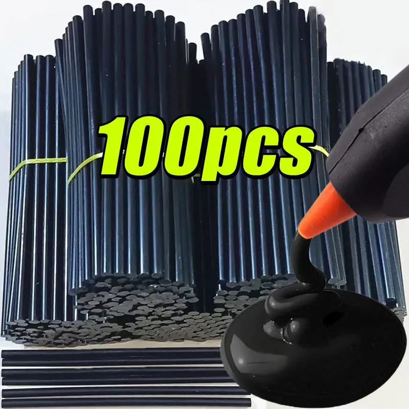 Hot Melt Glue Sticks Black Hot Glue Sticks Dent Repair Tool EVA Colored Hot Melt Adhesive for Car DIY Art Craft General Repairs