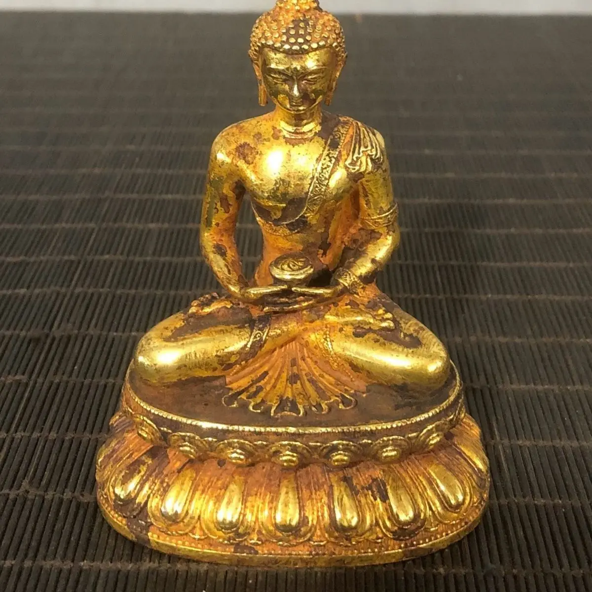 Sitting medicine buddha shakyamuni buddha Ornament Decoration Tea Pet Figurines Desk Decor Accessories