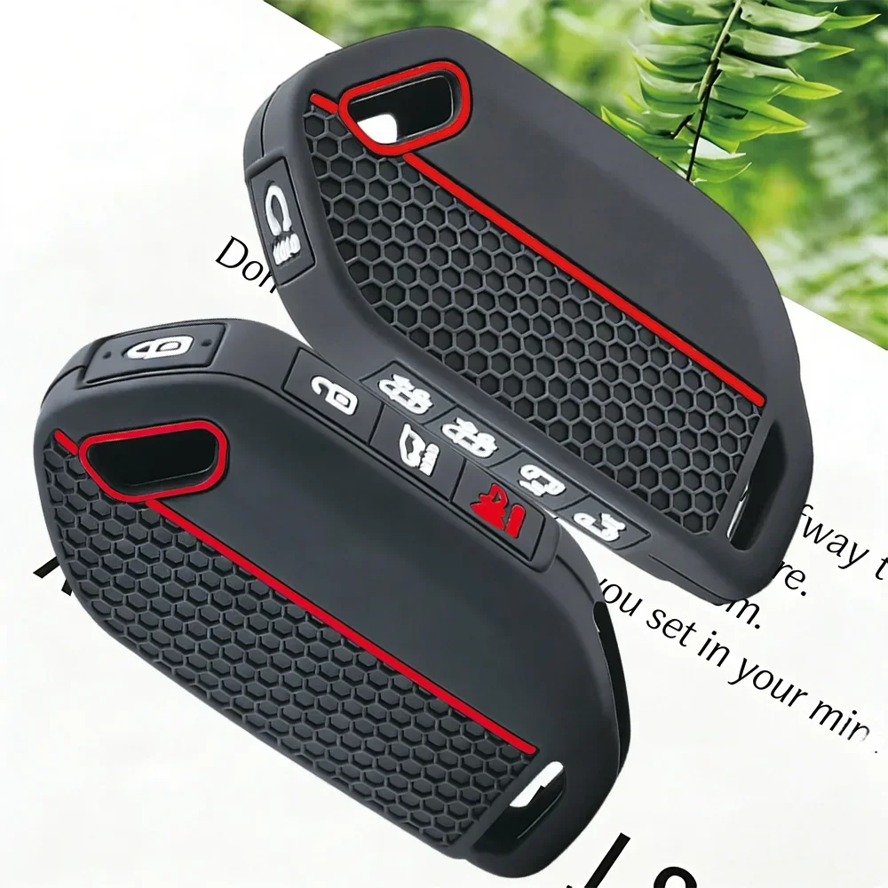 7/8/9 Buttons Silicone Car Key Case Cover Fob Holder For Kia Picanto Sorento MQ4 Carnival KA4 Morning K5 Carens 2024 EV5 EV9