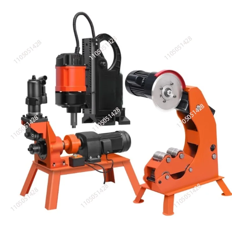 Pipe cutting machine, fire pipeline drilling machine Electric hydraulic groove slotting machine Fully automatic cutting machine