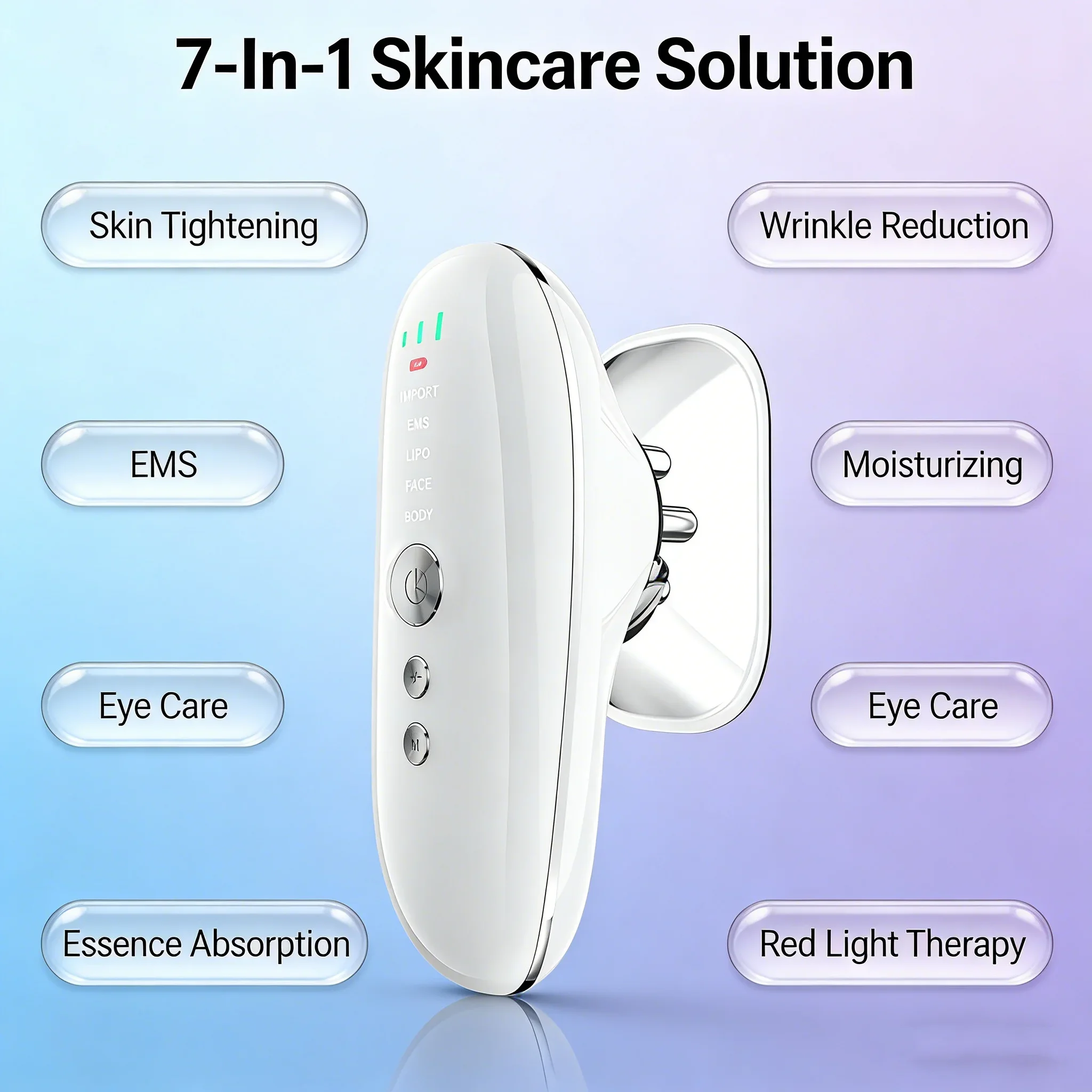 

Anti Cellulite Tool and Skin Tightening Device Body Sculpting Massager Cellulite Removal Machine for Face Belly Arms Legs Waist