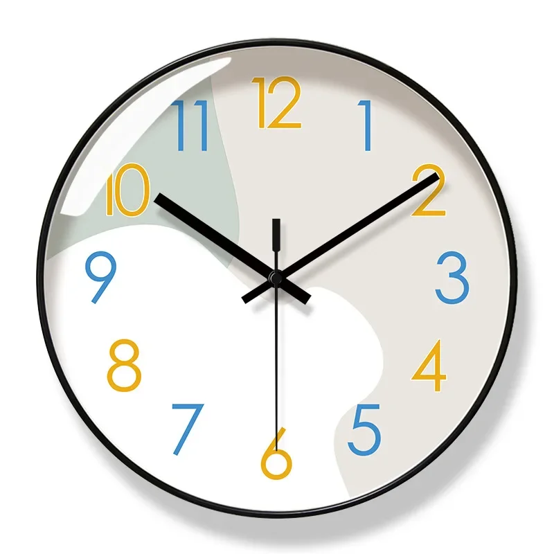IPURAS Silent Quartz Wall Clock Nordic Minimalist Design Analog Wall Clocks Interior Decoration for Living Room Kitchen Bedroom