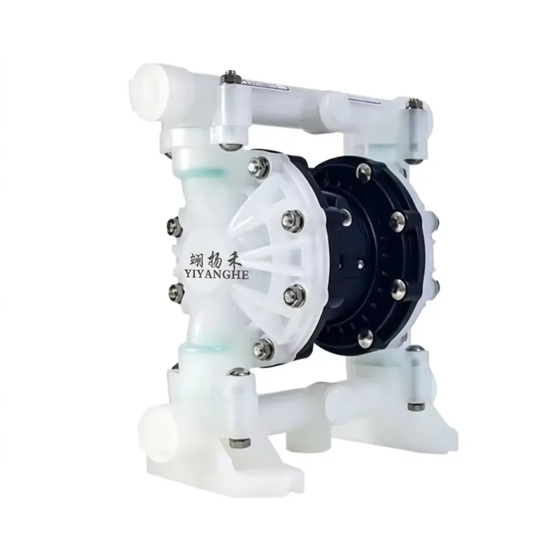 High Strength QBY3-20S PP Diaphragm Pump Acid-Resistant Marine Pneumatic Semi-Automatic Control OEM Supported Sturdy Industrial