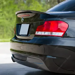 For BMW E82 Coupe MP Style Rear Trunk Spoiler 120d 120i 135i 125i 123d ABS Gloss Rear Trunk Tail Wing Bodykit Tuning 2007-2014