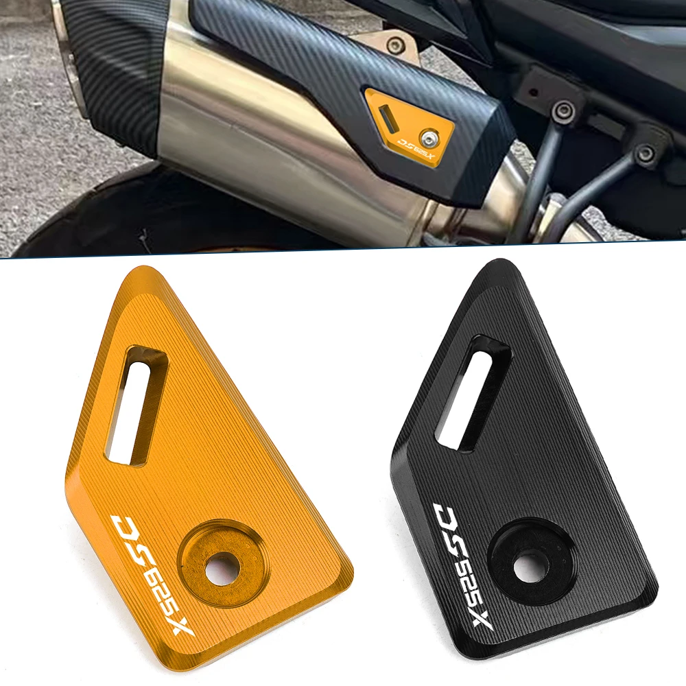 

For VOGE DS525X DS625X 525DSX 625DSX 525 625 DSX 2023 2024 2025 2026 Motorcycle Exhaust Side Decorative Cap Trim Cover Aluminum