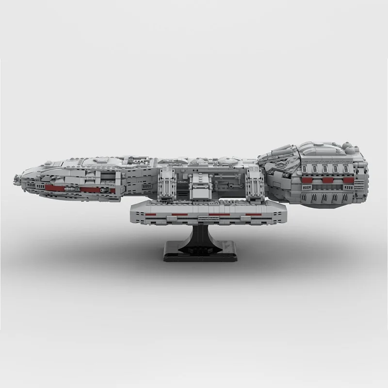 2222pcs MOC Battlestar Galactica Space Model Building Blocks Display Art Birthday Craft Assemble Creative Brick Education DIY