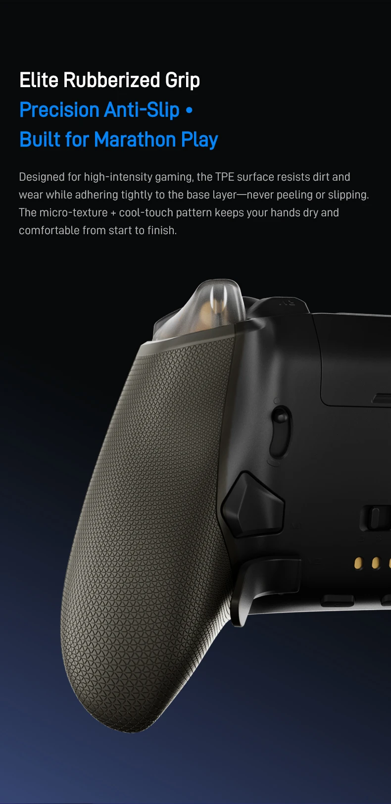 Flydigi Vader 5 Pro V2 Kabelloser Controller 4ms Niedrige Latenz FORCEFLEX Joystick 8 Programmierbare Tasten für NS Mobile TV PC – Detail 32