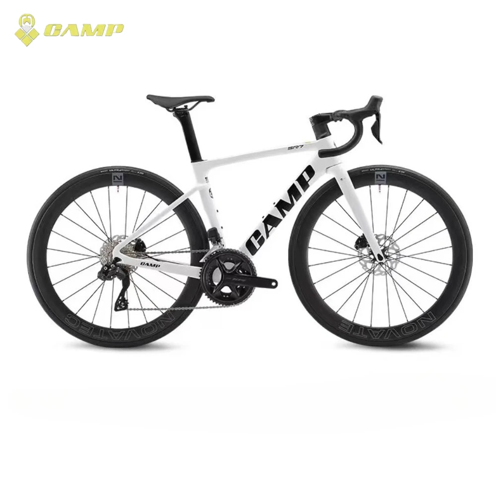 

CAMP 2025 new SR7 carbon fiber ultra light road bike 105/R7120-2*12S mechanical variable speed hydraulic disc brake racing bike