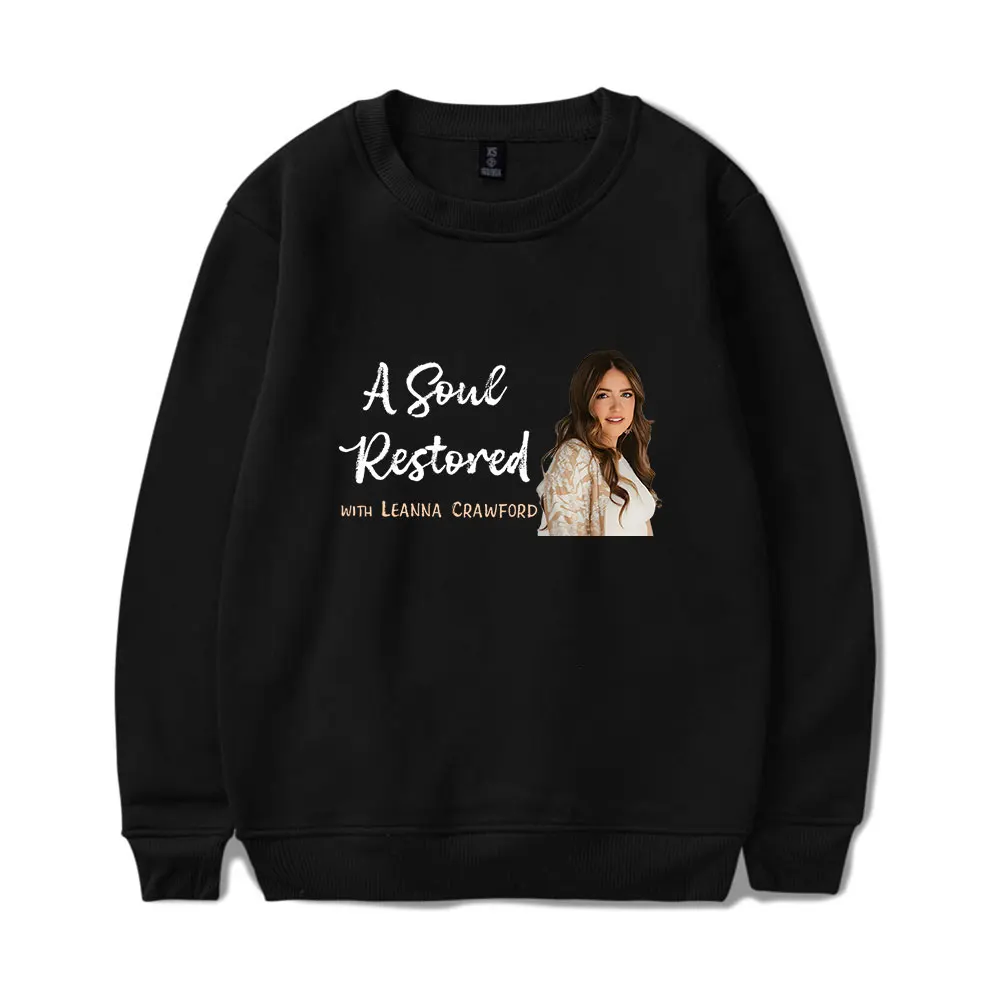 

Толстовка Leanna Crawford Merch унисекс с круглым вырезом и длинными рукавами, новинка 2025, модная повседневная уличная одежда