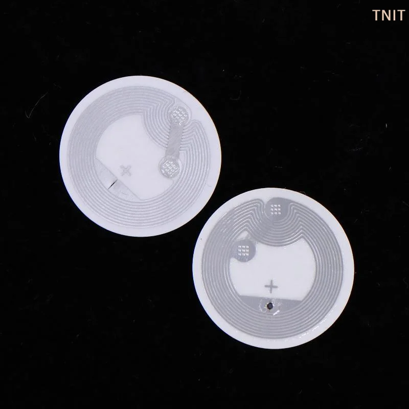 [J] 10Pcs RFID Tags Stickers Ntag215 NFC Tag 13.56MHz ISO14443A Sticker Phone Available RFID Adhesive Label