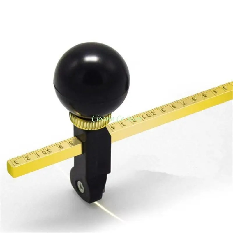 

X90F High-precision 6 Compasses Cutting Glass Cutter with Suction Cup