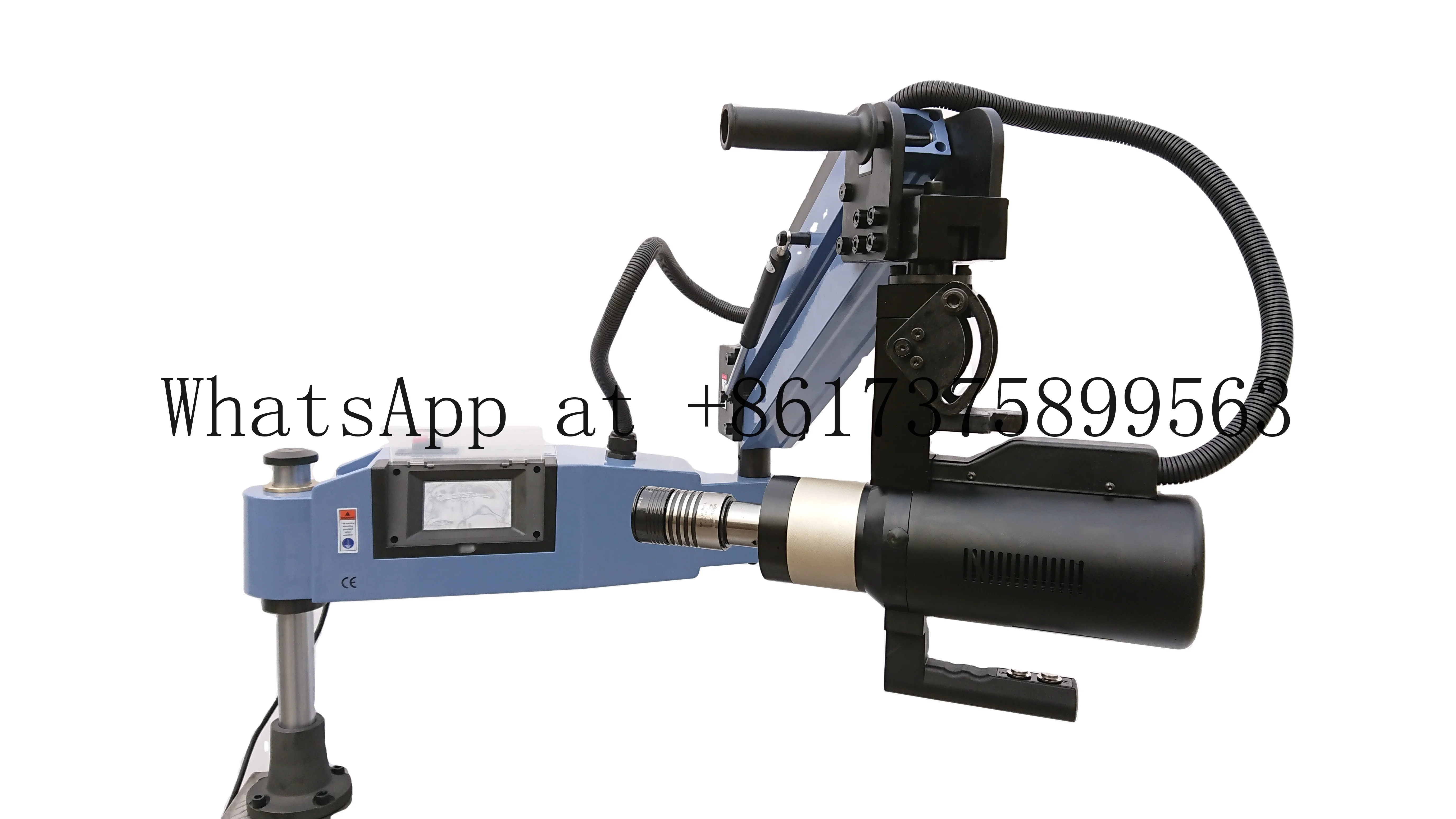 M6-M36 CNC Servo Flexible Arm Vertical Horizontal 360 Degree Threading Tapping Machine