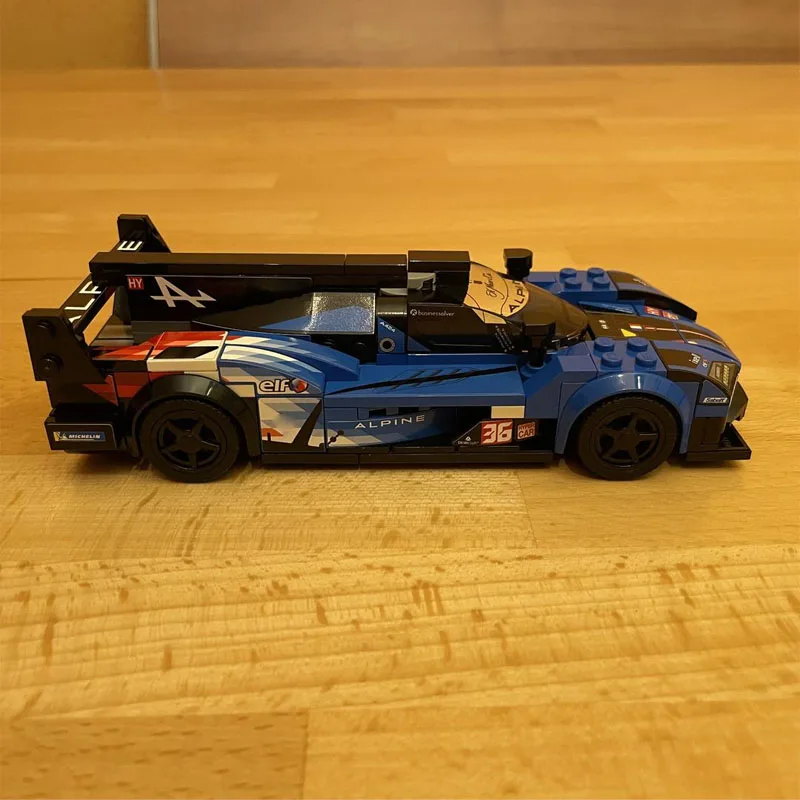 

MOC-177712Новый ClassicA424Икунический спортивный автомобиль, гоночный строительный блок, модель296 деталей, игрушка из строительного блока для мальчиков и детей на день рождения