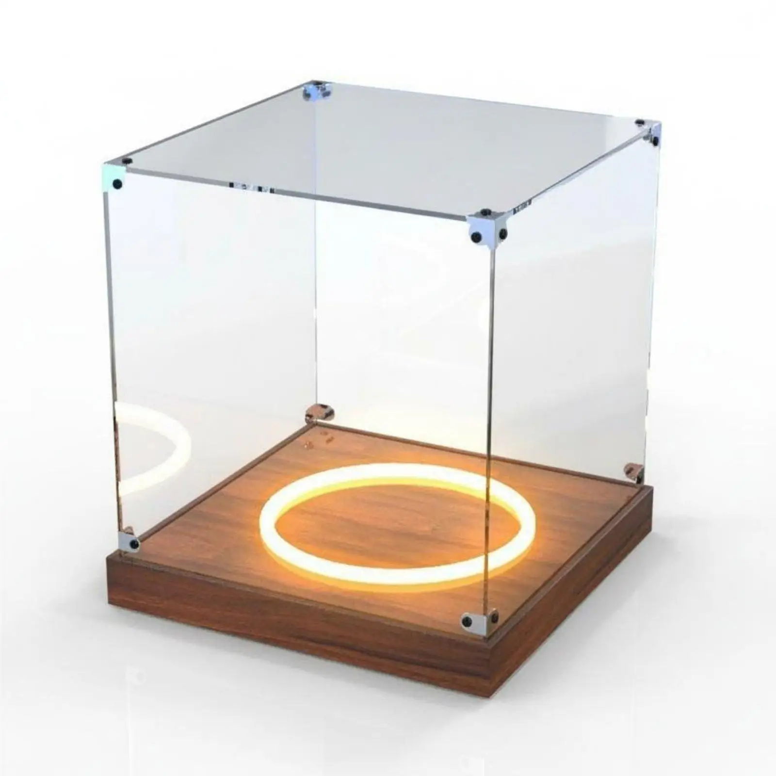 Acrylic Ball Display Case Secure Dustproof Basketball Showcase Basketball Accessories for Home Office