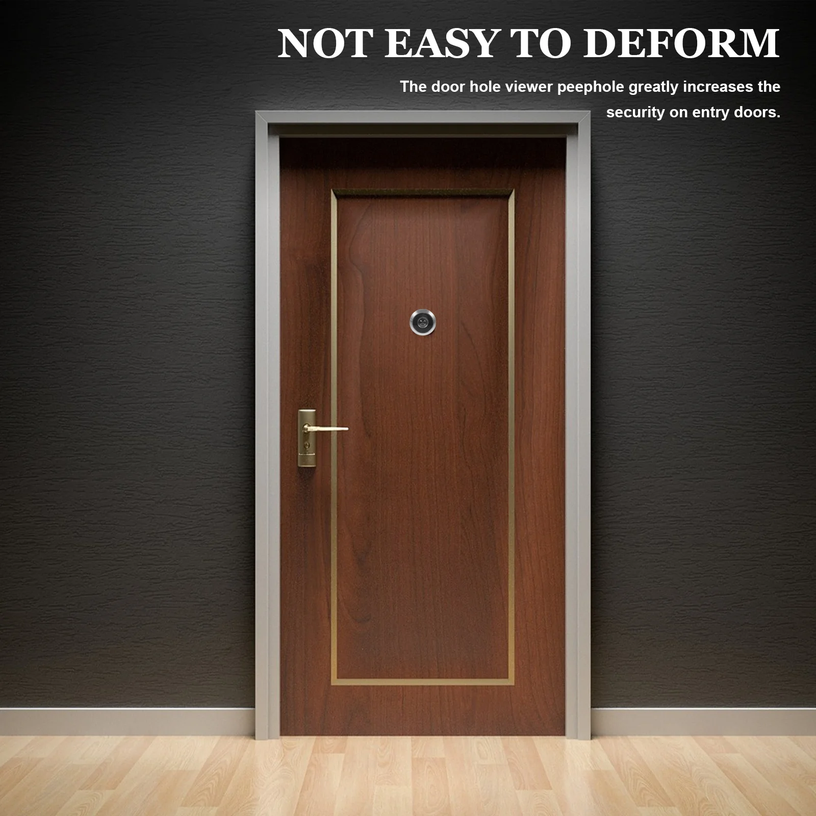 

1 Set Visual Door Viewer Kit With Drill For Front Door Privacy Protection Peephole Viewer Apartment Home Office Hotel Security