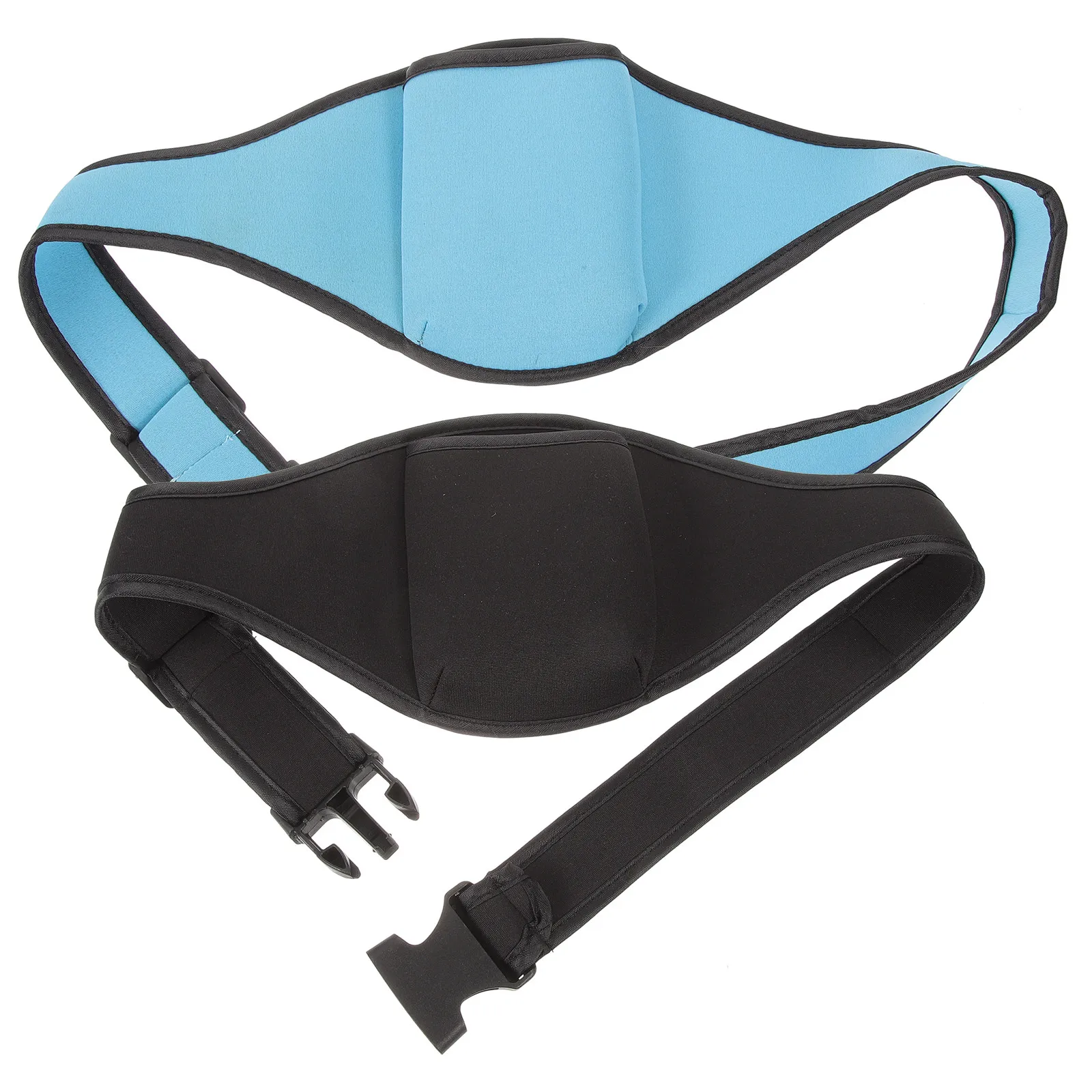 2 Pièces Sacoche de ceinture réglable pour microphone en polyester pour instructeurs de fitness, enseignants, chanteurs, interprètes, entraînement