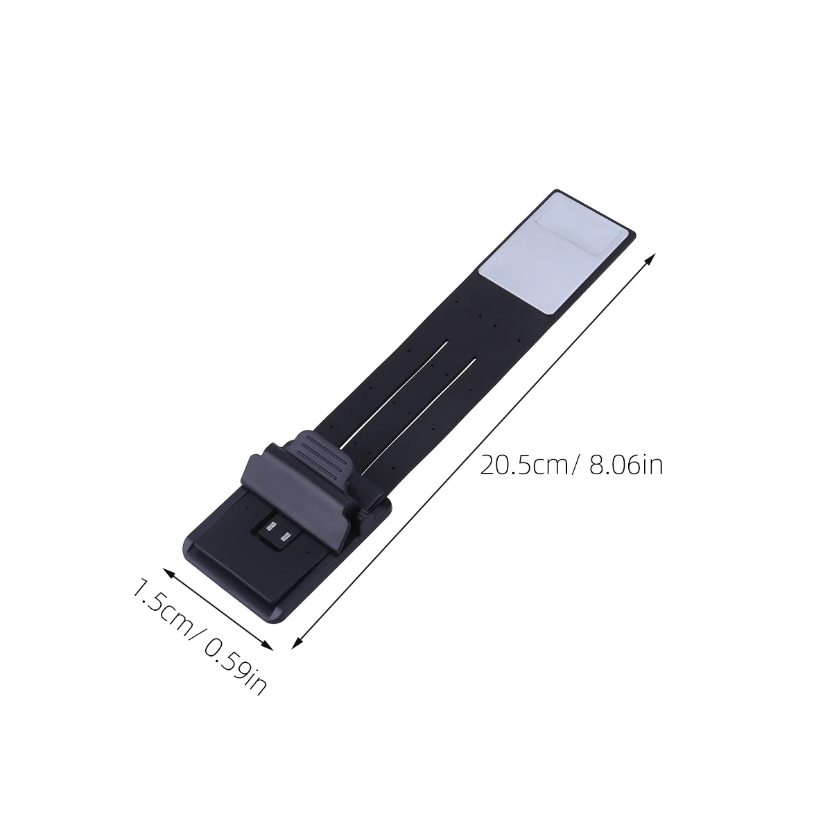 

2pcs Mini LED Book Light for Night Reading Clip Lamp Flexible USB Small Lights Foldable Bedside Lamps Portable