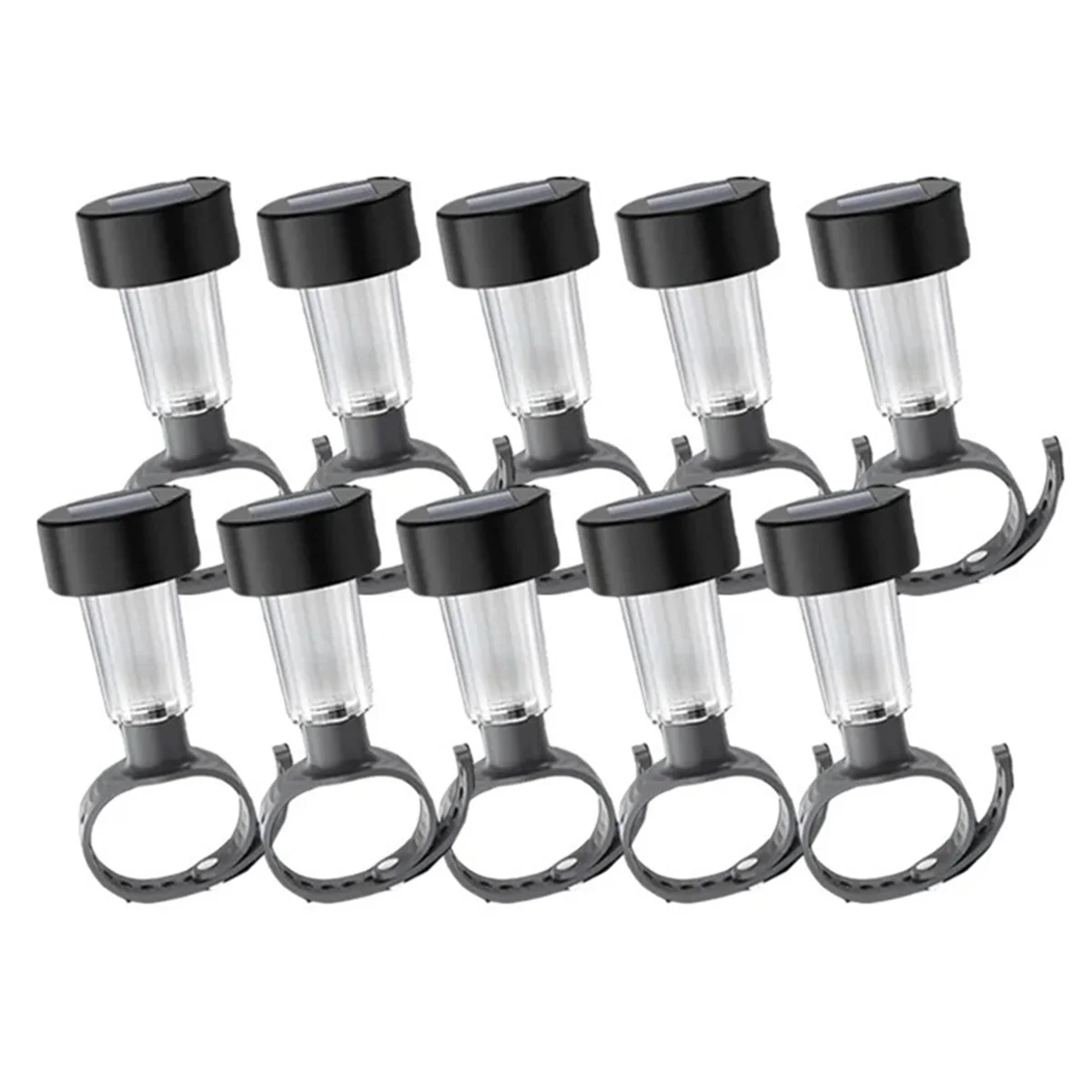 

10 упаковок светодиодная солнечная лампа водонепроницаемые светильники для бассейна открытый бассейн забор украшения сада лампа для двора