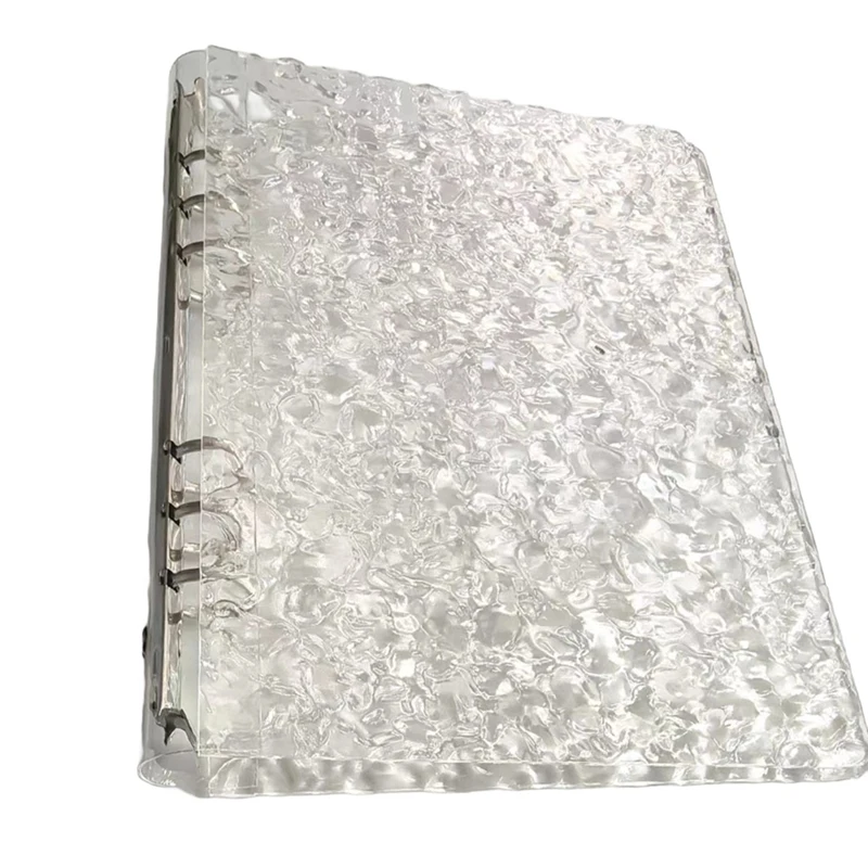 

A5 Acrylic Transparent Shell Loose-Leaf Photo Album 6 Hole Acrylic Album Binder Photocard Binder