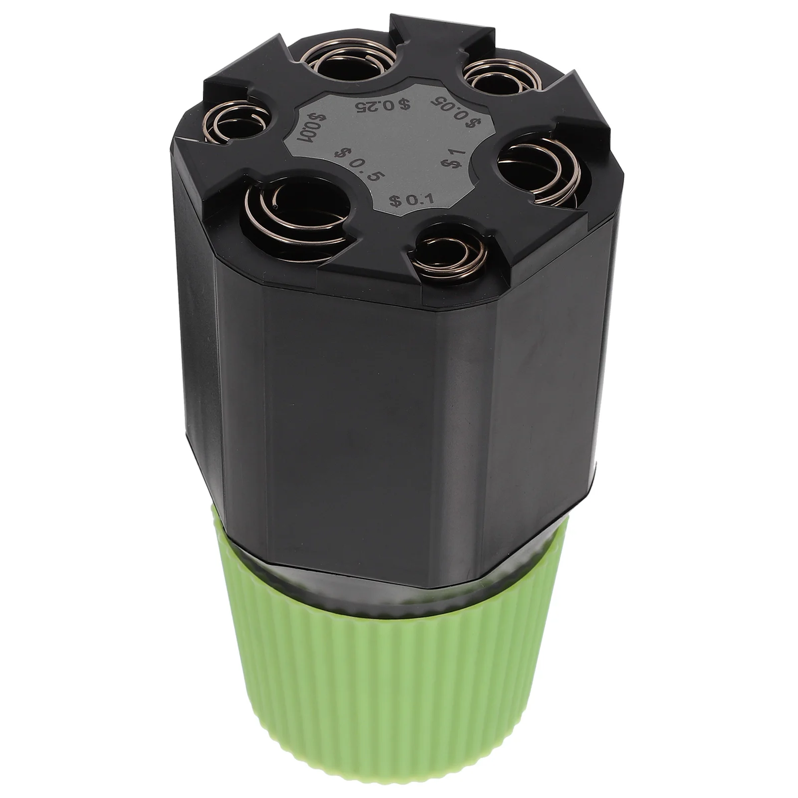 Car Holder Portable Plastic Coin Container Automatic Counting Desk Coin Box Dollar Vehicle Organizer Storage Jar