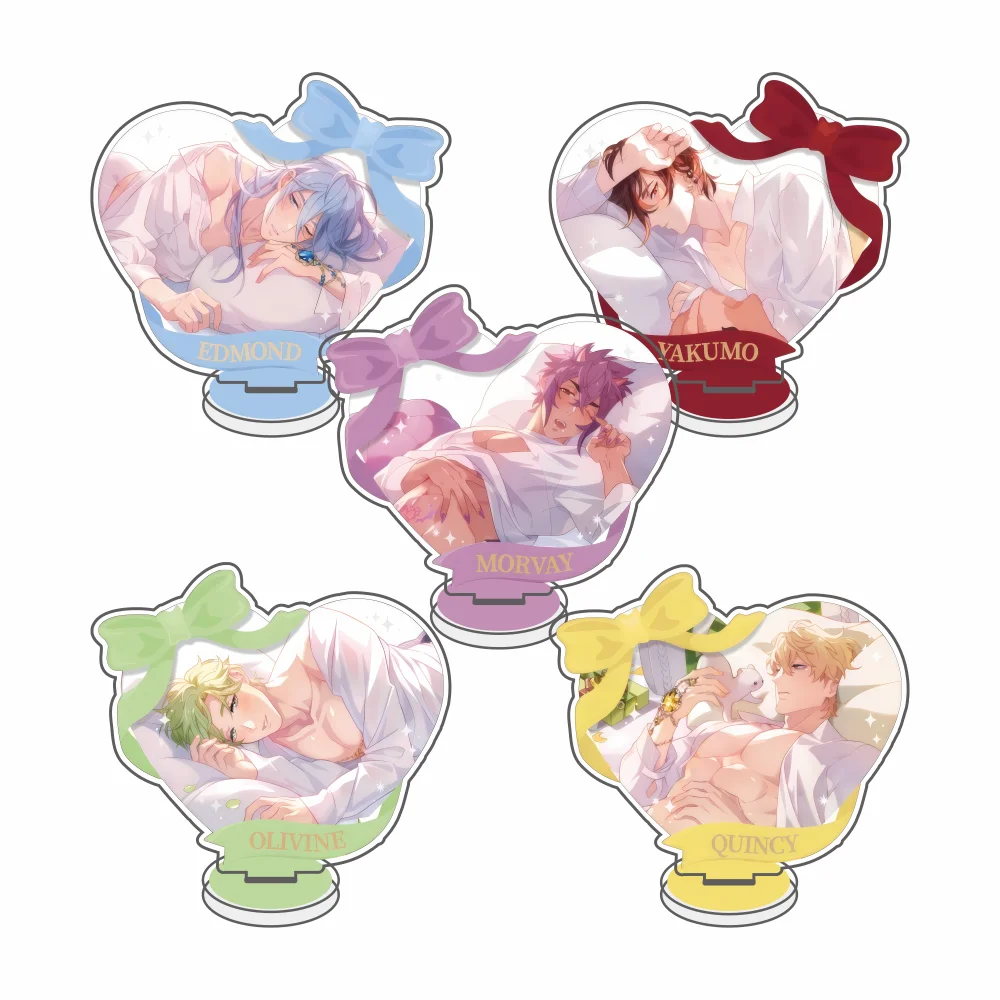 Nu: Carnival Love PopingOlivine Quincy Blade Dante  Stand Eiden Acrylic Model Plate Standing Sign Doll Toy Anime Game Keychain
