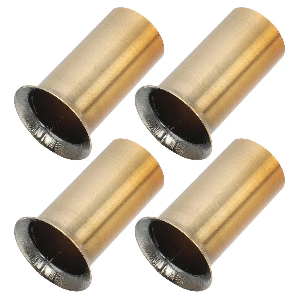 

Комплект из 4 чугунных колпаков для люстр, легко устанавливаемые сменные основания-втулки для люстр, канделябров, патронов светильников