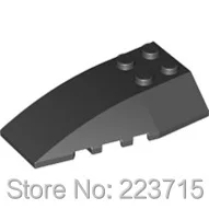 *Brick 4X6 W/Bow/Angle* G868 10 pcs DIY enlighten block brick part No. 43712  Compatible With Other Assembles Particles