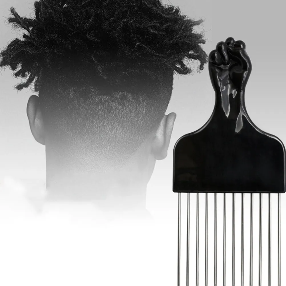 

Набор из 2 расчесок из нержавеющей стали с широкими зубьями, полированные зубцы, удобные для распутывания волос, для укладки и массажа кожи головы, аксессуары для волос