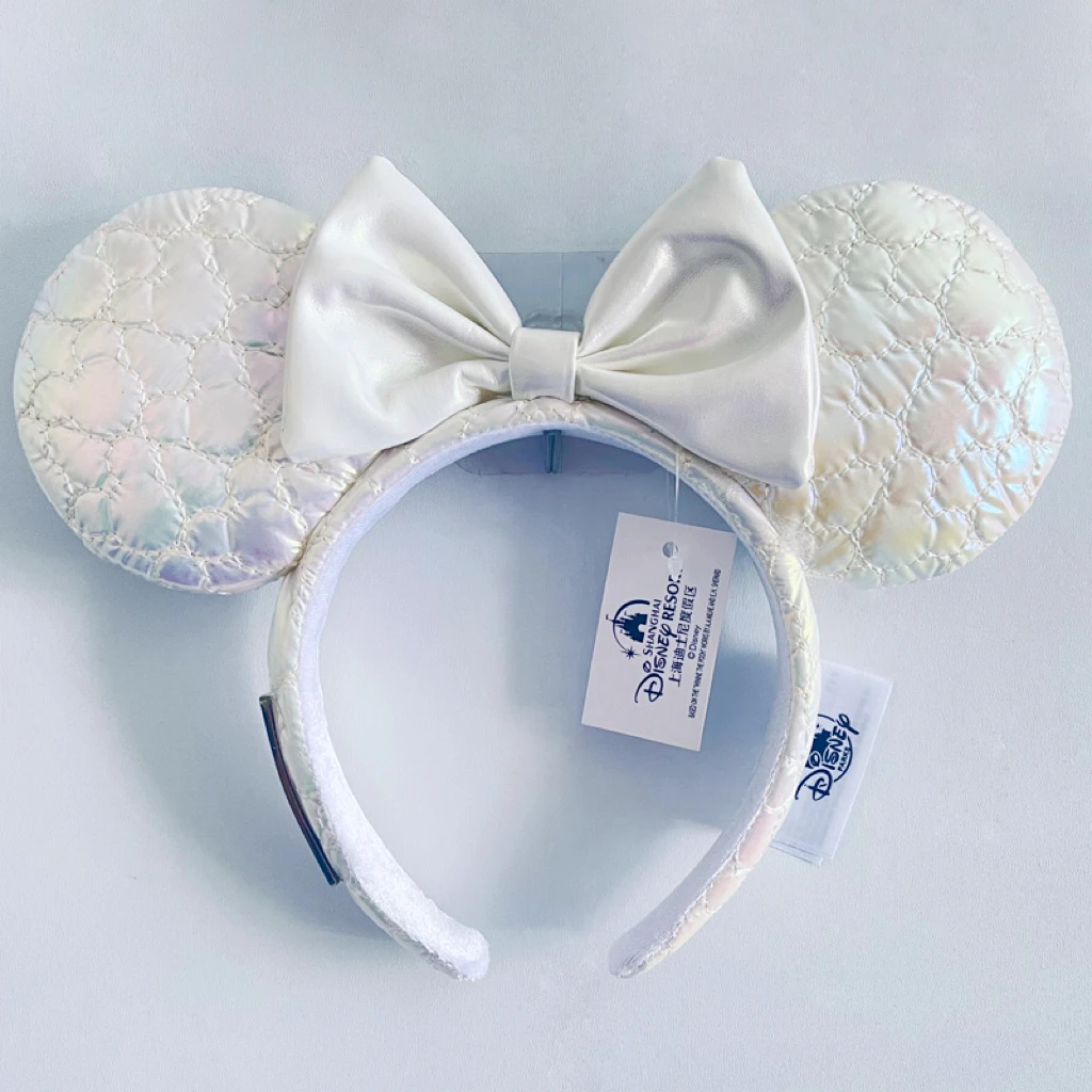 Disney Prinses Hoofdband Mickey Ear Rapunzel Pailletten Strik Haarhoepel Verjaardagscadeau Meisjesaccessoires Halloween Cadeau Kerst Jack