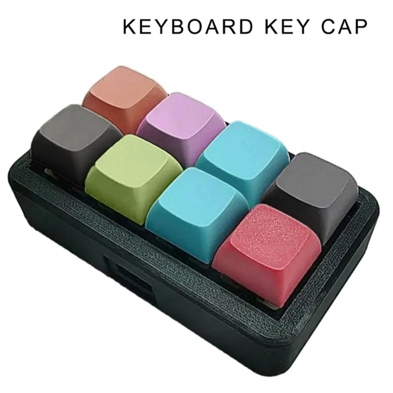 K3NB PBT Keycaps XDA Profile 1U Blank Printed Keycaps for Gaming Mechanical Keyboards