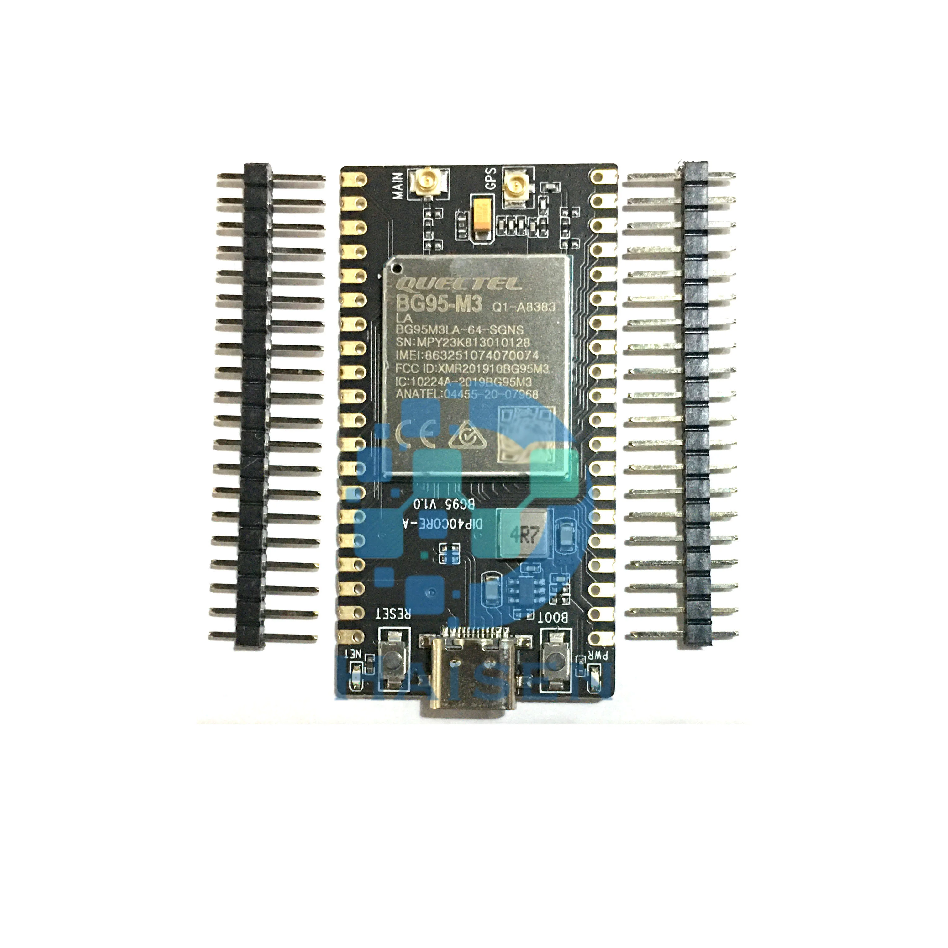 HAISEN QUECTEL BG95M3 BG95-M3 BG95 40PIN DIP PCBA Development Board with MCU Module Mini Development Board with GPS Wireless
