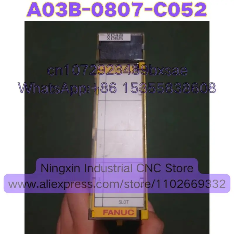 Second-hand A03B-0807-C052 A03B 0807 C052 IO Module Tested OK