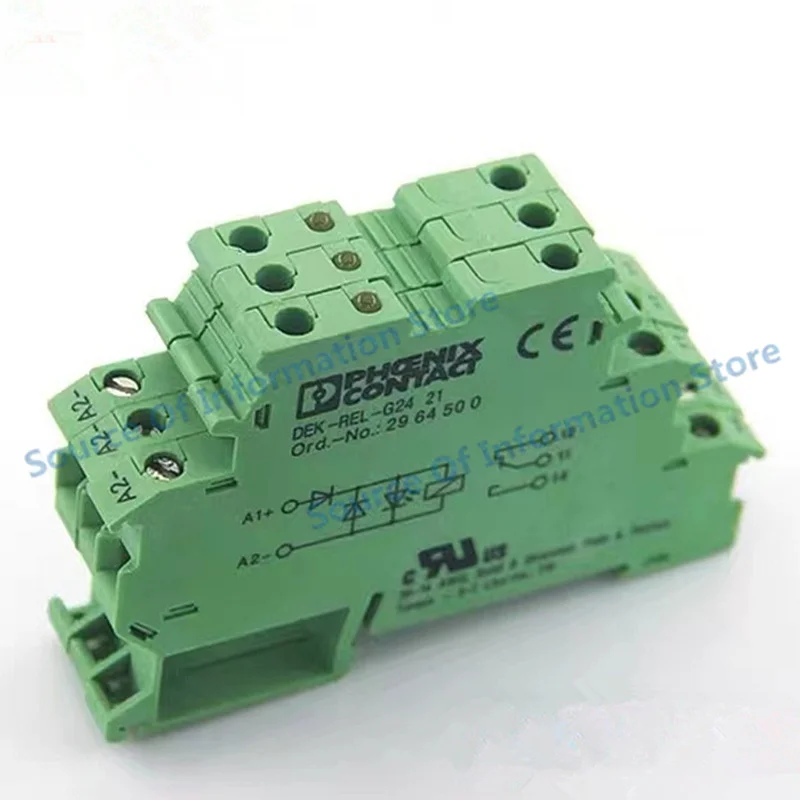 10PCS Phoenix Relay Combination Module, DEK-REL-G24/21, No 2964500, 24V