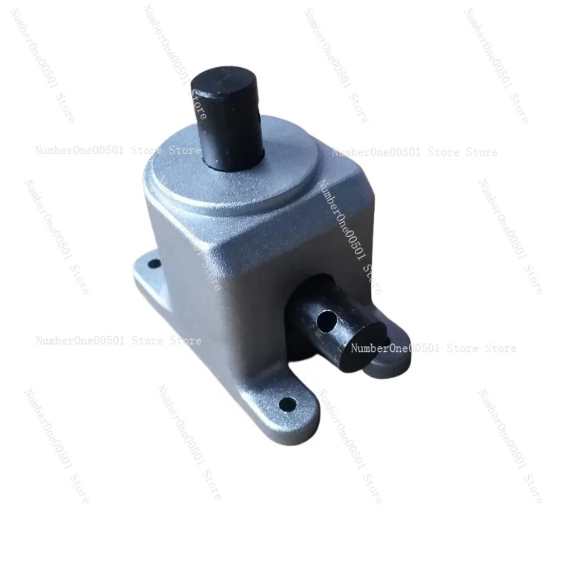 Right angle reversing gearbox, small steering gear 90 degrees, bevel gear, speed ratio 1 to 1 bevel gear