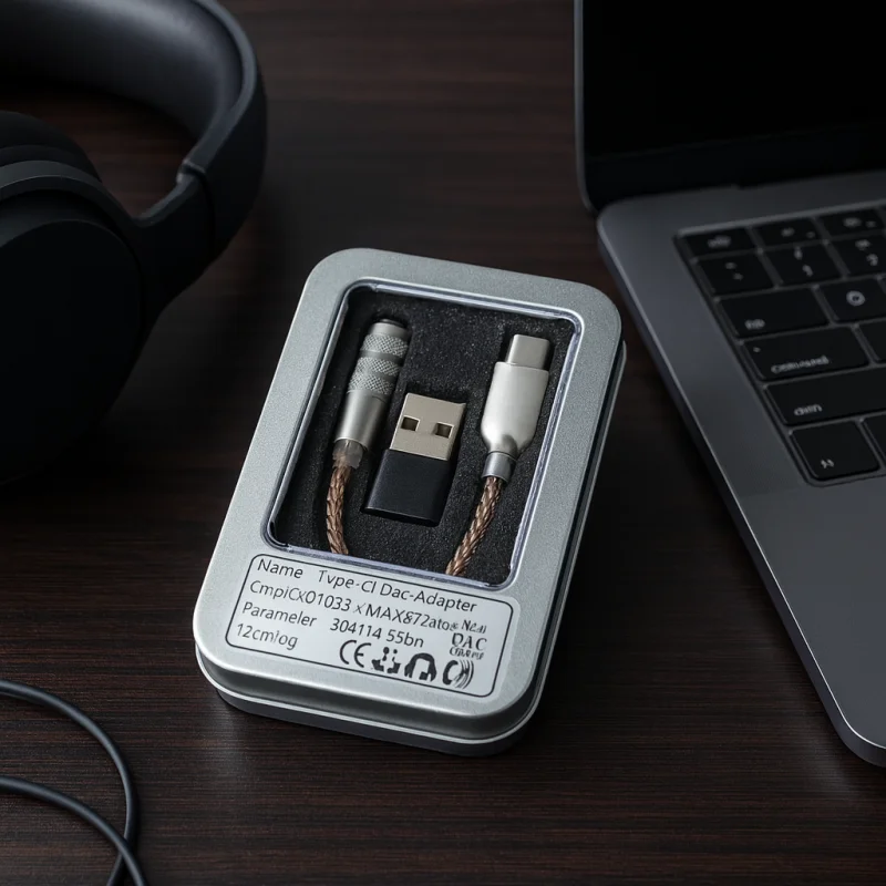 Усилитель для наушников Hi-Fi  – обзор и цена Usb C Earphone