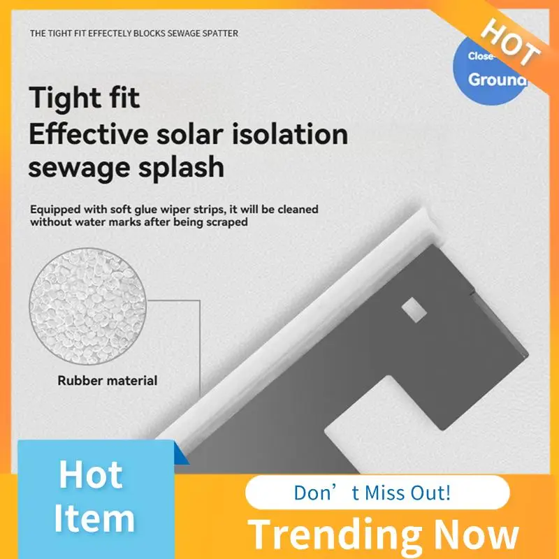 

A69X-Sewage Scraper For Dreame H12 Floor Scrubber Bottom Scraper Vacuum Cleaner Replacement Scraper Accessories