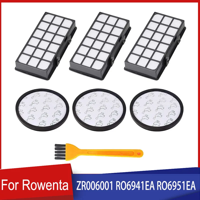 Hepa Filter For Rowenta RO69XX X-Trem Power ZR006001 RO6941EA RO6951EA RO6954EA RO6963EA RO6984EA Vacuum Cleaner Accesories