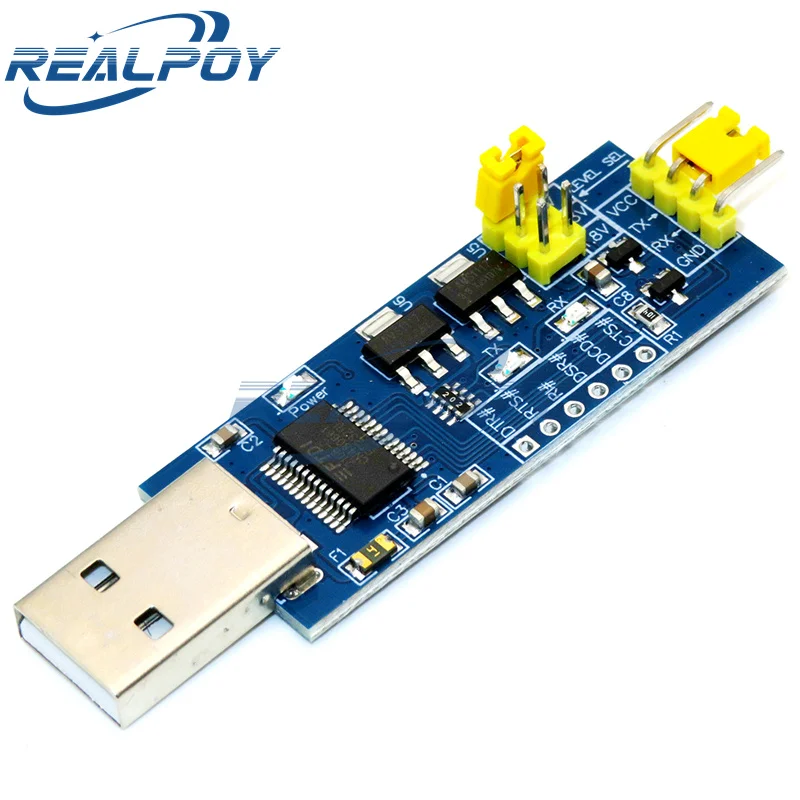 FT232RL serial port module USB to TTL serial port small board 5V 3.3V 1.8V level Download the burn line