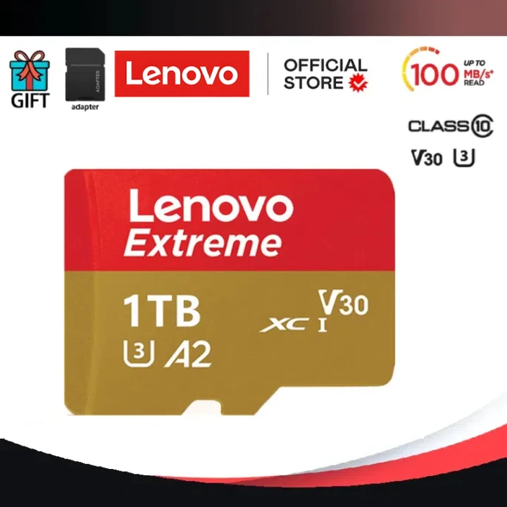 Lenovo 2Tb Klasse 10 Geheugenkaart 1Tb Micro Geheugen Sd Kaart 128Gb Tf Kaart 64Gb Sd Flash Card Sd/Tf Flash Card 128Gb Voor Telefoonspel