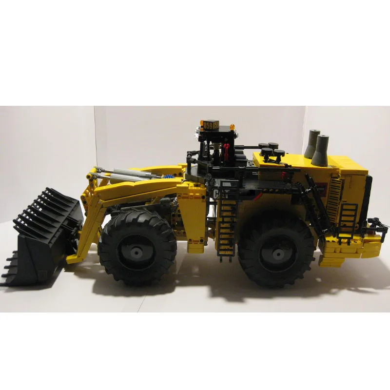 Moc-56370cat994k- Rc Wheel Loader Assembled Splicing Building Block Model1676car Parts Building Block Children\'s Birthdaytoygift