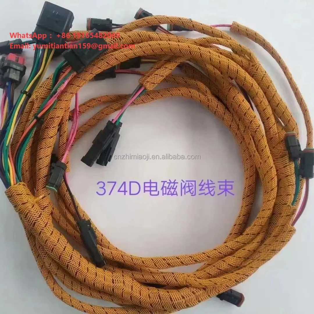 Excavator Various Engine Harness Fuel Injector Wire Harness Plug Harness for erpillar Komatsu for Hyundai JCB Hitachi