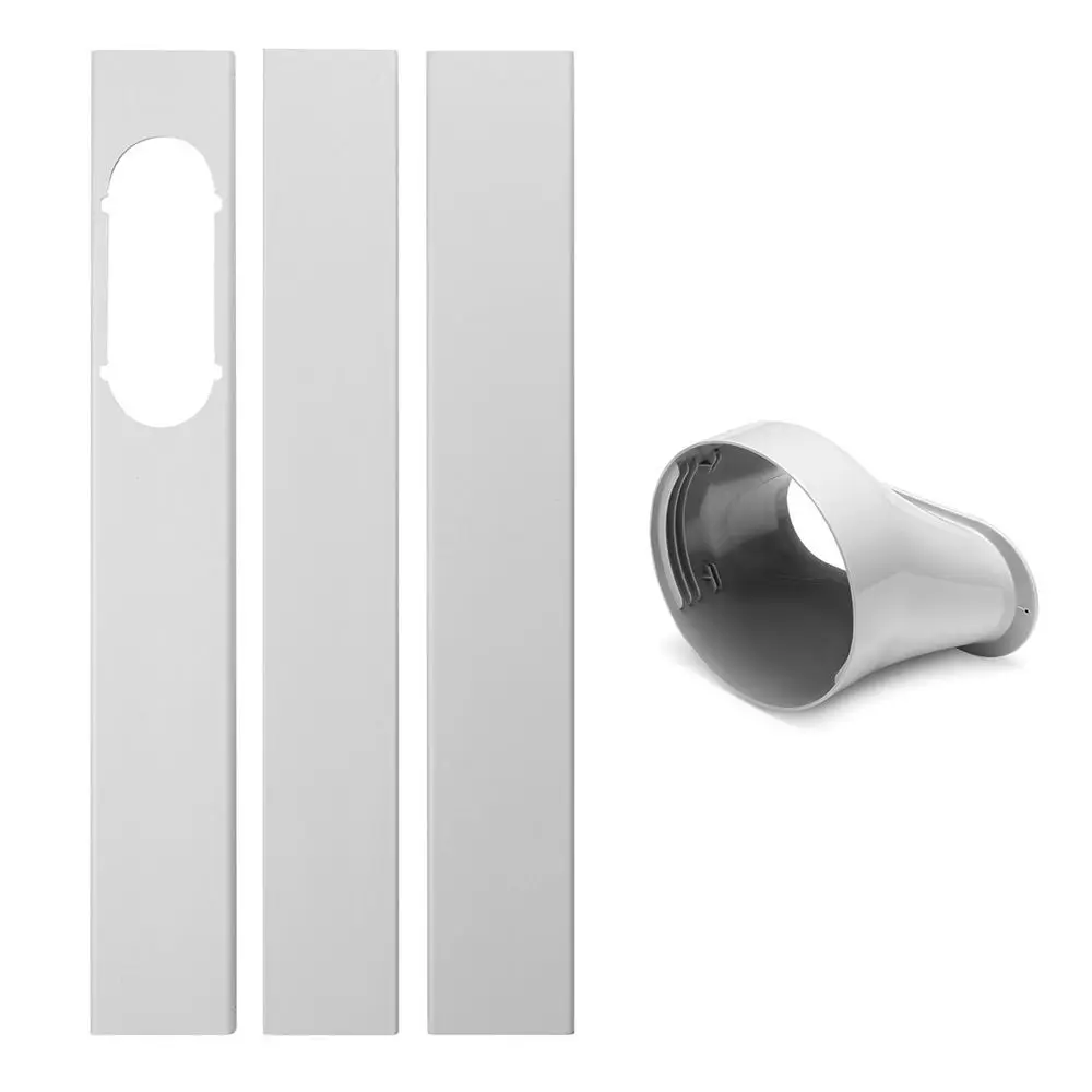 2/3 PCS Accessories Adjustable Portable Window Kit Slide Plate Wind Shield Tube Connector Adaptor